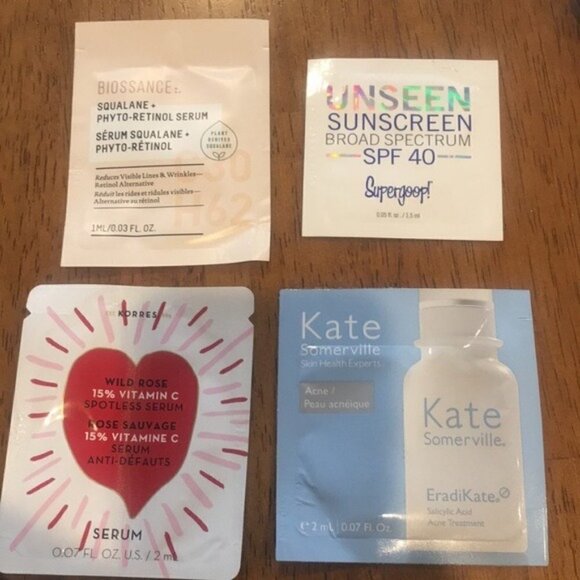 Biossance Unseen Sunscreen Korres Kate Somerville - Picture 1 of 7